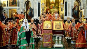 ΘΕΙΑ ΛΕΙΤΟΥΡΓΙΑ ΤΗΝ ΗΜΕΡΑ ΜΝΗΜΗΣ ΤΗΣ ΑΓΙΑΣ ΜΑΡΤΥΡΟΣ ΤΑΤΙΑΝΗΣ ΣΤΟΝ ΙΕΡΟ ΚΑΘΕΔΡΙΚΟ ΝΑΟ ΤΟΥ ΣΩΤΗΡΟΣ ΧΡΙΣΤΟΥ