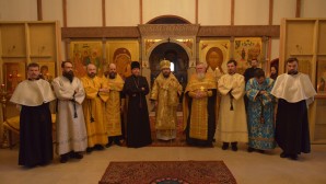 Митрополит Волоколамский Иларион посетил Патриарший центр древнерусской богослужебной традиции