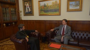 Митрополит Волоколамский Иларион встретился  с послом Хорватии в России