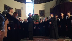 В Эчмиадзине состоялся концерт Московского синодального хора