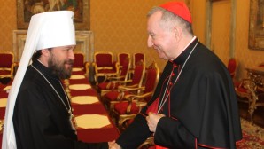 Metropolitan Hilarion meets with Vatican Secretary of State and Presidents of Pontifical Councils for Family and Promoting Christian Unity
