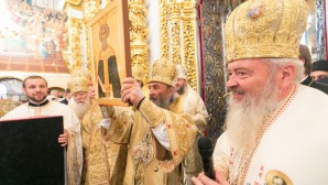 В день памяти равноапостольного князя Владимира Предстоятель Украинской Православной Церкви возглавил Литургию в Киево-Печерской лавре