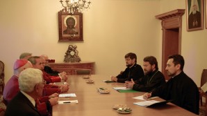 Metropolitan Hilarion of Volokolamsk meets with delegation of Anglican Church in North America