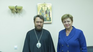 Metropolitan Hilarion meets with European Commission Vice-President