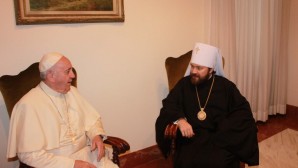 Le métropolite Hilarion a rencontré le pape François