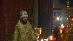 Metropolitan Hilarion celebrates Old Rite Liturgy at the Moscow Church of the Protecting Veil in Rubtsovo