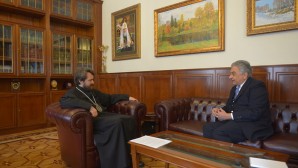 DECR chairman meets with president of Cardinal Paul Poupard Foundation, Mr. Musumeci