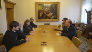 Bishop Panteleimon of Orekhovo-Zuyevo meets with representatives of St. Ephrem Patriarchal Development Committee of the Syriac Orthodox Church