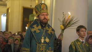 Митрополит Иларион: Мы прославляем Господа, Который входит не только в земной Иерусалим, но и в Иерусалим наших сердец