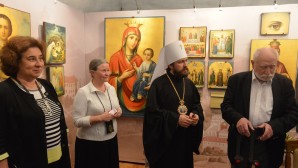 Митрополит Волоколамский Иларион принял участие в открытии выставки «Благословение Святой Афонской Горы. К 1000-летию русского монашества на Афоне»