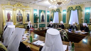 Заседание Священного Синода Русской Православной Церкви началось с минуты молчания по жертвам теракта в Ницце