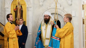 Слово Блаженнейшего Ростислава Митрополита Чешских земель и Словакии после молебна  в крестовом храме в Патриаршей резиденции, освященного в честь Всех святых, в земле Российской просиявших.