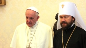 Il metropolita Hiarion incontra il Papa