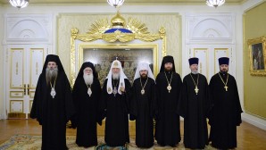 ΣΥΝΑΝΤΗΣΗ ΤΟΥ ΑΓΙΩΤΑΤΟΥ ΠΑΤΡΙΑΡΧΗ ΜΟΣΧΑΣ ΚΑΙ ΠΑΣΩΝ ΤΩΝ ΡΩΣΙΩΝ ΚΥΡΙΛΛΟΥ ΜΕ ΤΗΝ ΑΝΤΙΠΡΟΣΩΠΙΑ ΤΗΣ ΕΚΚΛΗΣΙΑΣ ΤΗΣ ΕΛΛΑΔΟΣ