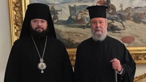 Primate of Orthodox Church of Cyprus meets with head of Moscow Patriarchate office for institutions abroad