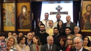 Prayers in Arabic and Church Slavonic are offered up in a Lebanese village