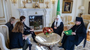 His Holiness Patriarch Kirill meets with Ambassador of the Netherlands to Russia