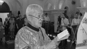 The oldest deacon of the Chinese Autonomous Orthodox Church died