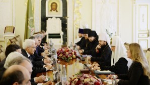 Святейший Патриарх Кирилл встретился с Президентом Итальянской Республики Серджо Маттареллой