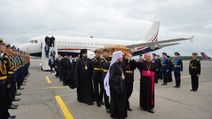 Arrivée d’une parcelle de reliques de saint Nicolas en Russie