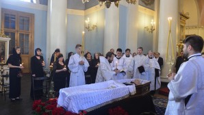 Митрополит Волоколамский Иларион совершил отпевание народного артиста СССР А.В. Баталова