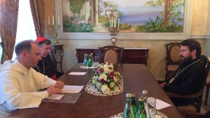 В Санкт-Петербурге прошла встреча митрополита Илариона с кардиналом Куртом Кохом