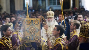 Предстоятель Русской Церкви совершил великое освящение Успенского кафедрального собора в Ташкенте