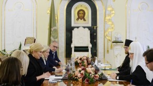 Состоялась встреча Предстоятеля Русской Православной Церкви с Президентом Хорватии