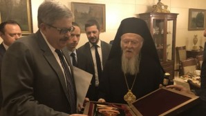 Святейший Патриарх Константинопольский Варфоломей посетил Посольство Российской Федерации в Анкаре