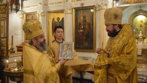 Metropolitan Hilarion of Volokolamsk leads celebrations on patronal feast of the Moscow Representation of the Church of Jerusalem
