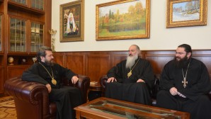 Митрополит Волоколамский Иларион встретился с представителями Грузинской Православной Церкви