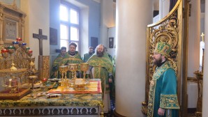 Митрополит Иларион: Мы приходим в храм Божий для того, чтобы встретить здесь Самого Господа Иисуса Христа