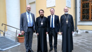 Митрополит Волоколамский Иларион встретился с послом Греции в России