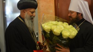 Head of Ethiopian Orthodox Tewahedo Church arrives in Moscow