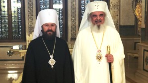 Metropolitan Hilarion of Volokolamsk meets with Patriarch of the Romanian Orthodox Church