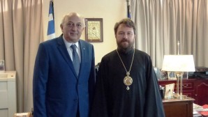 Le métropolite Hilarion de Volokolamsk a rencontré le vice-ministre des Affaires étrangères grec