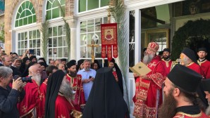 Pilgrim group from Russian Orthodox Church takes part in patronal feast of Russian Monastery of St. Panteleimon on Mount Athos