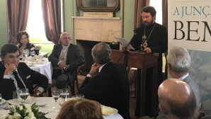 Митрополит Иларион выступил в Лиссабоне с докладом о будущем христианства в Европе