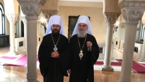Митрополит Волоколамский Иларион встретился с Предстоятелем и членами Священного Синода Сербской Православной Церкви