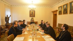 Митрополит Волоколамский Иларион возглавил заседание Межведомственной координационной группы по теологии
