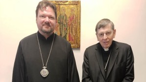 Administrator of the Moscow Patriarchate’s parishes in Italy meets with the head of Pontifical Council for Promoting Christian Unity