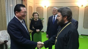 Le métropolite Hilarion est arrivé à Pyongyang