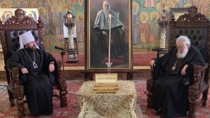 Particle of hieroconfessor Famar’s relics is handed over to the Georgian Orthodox Church