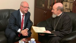 Rencontre du vice-président du DREE avec le président de l’Assemblée interparlementaire de l’Orthodoxie, S. Gavrilov