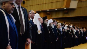 Solemn act devoted to Local Council of Russian Orthodox Church and patriarchal enthronement at State Kremlin Palace