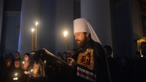 Митрополит Иларион: Церковь является Ноевым ковчегом, который ведет нас ко спасению по бурным водам житейского моря