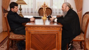 Primate of Ukrainian Orthodox Church meets with Volodymyr Zelensky, President-elect of Ukraine