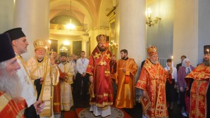 В канун дня памяти святителя Николая Чудотворца митрополит Волоколамский Иларион совершил всенощное бдение в храме в честь иконы Божией Матери «Всех скорбящих Радость» на Большой Ордынке