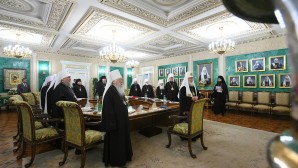 Святейший Патриарх Кирилл возглавил 60-е заседание Священного Синода со времени начала своего Первосвятительского служения