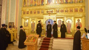 Delegation of the Archdiocese of Orthodox Parishes of Russian Tradition in Western Europe visits Holy Trinity and St. Sergius Lavra and Moscow Diocesan House